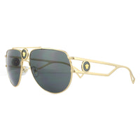 Versace Sunglasses VE2225 100287 Gold Grey