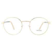 Prada Glasses Frames PR52XV 5AK1O1 Gold Women