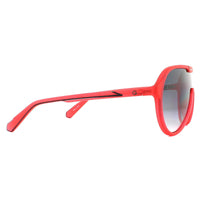 Guess Sunglasses GG2146 67B Matte Red Smoke Grey Gradient