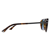 Tom Ford Sunglasses Crosby FT0910 52V Dark Havana Blue