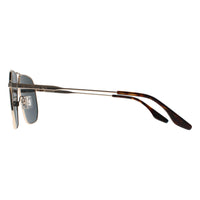 Quiksilver Sunglasses QS3009 SGLD Shiny Gold Blue Polarized