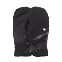 POW Astra Mitt Women's Large Black Snow Mitten