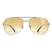 Dunhill Sunglasses SDH193 579 Silver Brown Gradient