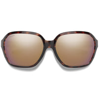 Smith Sunglasses Whitney 086 9V Tortoise ChromaPop Polarized Rose Gold Mirror