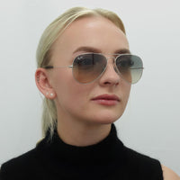 Ray-Ban Sunglasses Aviator 3025 003/32 Silver Grey Gradient 55mm