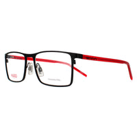 Hugo by Hugo Boss Glasses Frames HG 1056 003 Matte Black Red Men