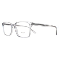 Prada Eyeglasses PR14WV U431O1 Crystal Grey Men
