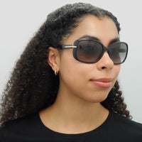 Prada Sunglasses 08OS 1AB0A7 Black Grey Gradient