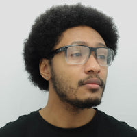 Oakley Glasses Frames OX8156 Holbrook 8156-06 Polished Black Clear Fade Men