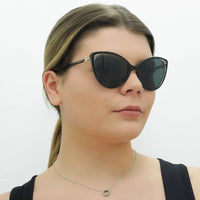 Bvlgari Sunglasses BV8246B 538187 Black Grey Transparent Dark Grey