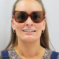 Celine Sunglasses CL40047I 53E Light Havana Brown