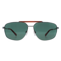 Guess Sunglasses GU00054 08N Shiny Gunmetal Green