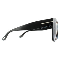 Tom Ford Sunglasses 0613 Beatrix 01C Shiny Black Smoke Grey Mirror