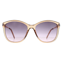 Guess Sunglasses GF6104 57T Shiny Beige Bordeaux Gradient