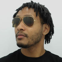 Ray-Ban Sunglasses Aviator 3025 112/85 Matt Gold Brown Gradient