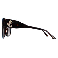 Jimmy Choo Sunglasses Eleni/G/S 086/HA Dark Havana Brown Gradient