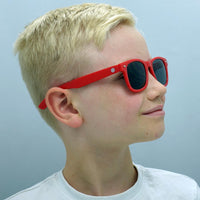 Smarty Sunglasses X2054 E Red Grey