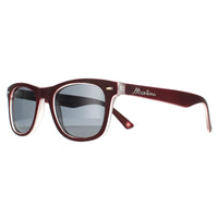 Montana Sunglasses MP41 E Burgundy Rubbertouch Grey Polarized