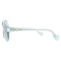 Moncler Sunglasses ML0005 84W Transparent Light Blue Blue Gradient