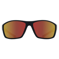 Relay Wrap Unisex Matte Black and Red Red Revo Polarized Fastlane Sunglasses