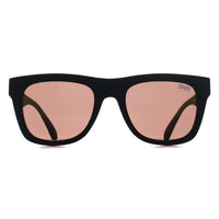 Superdry Sunglasses SDS Byronville 104 Matte Black Brown Gold Mirror