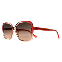 Guess Sunglasses GU00100 74B Crystal Pink Grey Blue