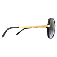 Michael Kors Sunglasses Adrianna II 2024 316011 Black Gold Light Grey Gradient