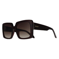 Quay Sunglasses Total Vibe 68777 Brown Brown Gradient