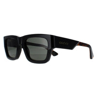 Gucci Sunglasses GG1668S 001 Black with Havana Grey