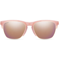 Smith Sunglasses Haywire F45 DU Beige Brown ChromaPop Rose Gold Mirror