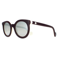 Moncler Sunglasses ML0015 71C Bordeaux Smoke Mirror