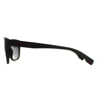 Hugo Boss Sunglasses BOSS 1322/S BLX T4 Matte Black Red Silver Mirror