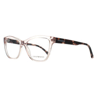 Emporio Armani Glasses Frames EA3193 5544 Transparent Pink Women