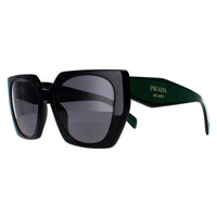 Prada Sunglasses PR15WS 1AB5Z1 Black Dark Grey Polarized