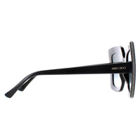 Jimmy Choo Sunglasses AURI/G/S 807 90 Black Dark Grey Gradient