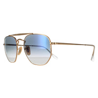 Ray-Ban Sunglasses Marshal 3648 001/3F Gold Light Blue Gradient