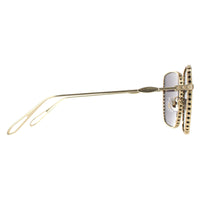 Chopard Sunglasses SCHC85M 8FEG Shiny Camel Brown Gradient Gold Mirror