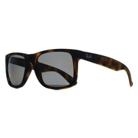 Ray-Ban Sunglasses RB4165 Justin 865/87 Matte Havana Dark Grey Polarized