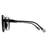Chloe Sunglasses CH0125S 001 Black Grey Gradient