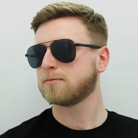 Hugo Boss Sunglasses BOSS 1077/S 003 IR Matte Black Grey