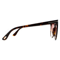 Tom Ford Sunglasses Maxim FT0787 52F Dark Havana Brown Gradient
