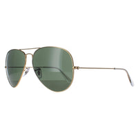 Ray-Ban Sunglasses Aviator 3025 001 Gold Green 62mm