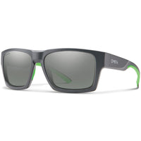 Smith Sunglasses Outlier XL 2 FRE XB Matte Grey ChromaPop Silver Mirror