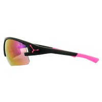 Cebe Sunglasses Across CBACROS3 Matt Black Pink 1500 Grey FM Pink & Yellow