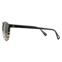 Oliver Peoples Sunglasses Gregory Peck OV5217S 1178P1 Black DTBK Gradient Crystal G-15 Green Polarized