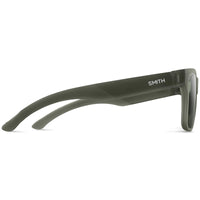 Smith Sunglasses Lowdown 2 B59 L7 Matte Moss Crystal ChromaPop Grey Green Polarized