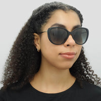 Ralph by Ralph Lauren Sunglasses RA5288U 50018G Shiny Black Grey Gradient