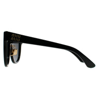 Miu Miu Sunglasses MU01ZS 1AB5S0 Black Dark Grey