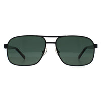 Banana Republic Sunglasses BR 1006/S 003 UC Matte Black Green Polarized