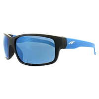 Arnette Sunglasses Fastball 4202 226855 Fuzzy Black Blue Mirror